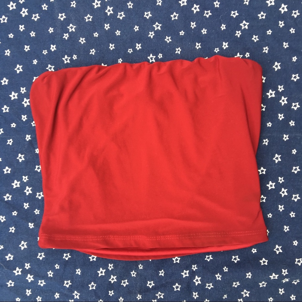 Windsor Red tube top